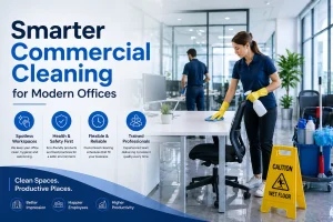 Smart Commercial Cleaning and Janitorial Services for Businesses