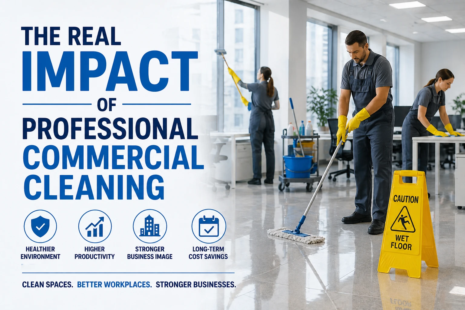 The Real Impact of Professional Commercial Cleaning