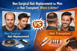 non surgical hair replacement for men